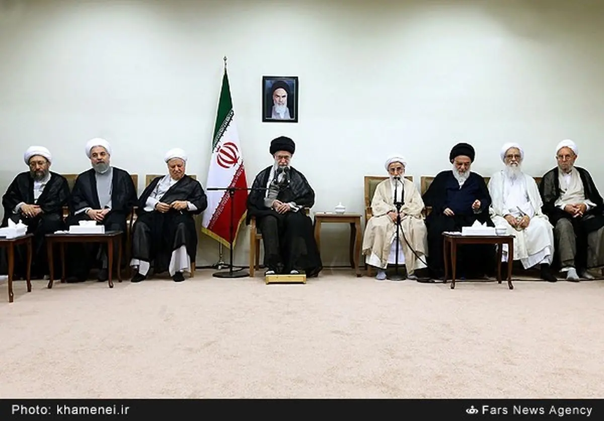 دیدار رئیس و اعضای مجلس خبرگان رهبری با رهبر معظم انقلاب