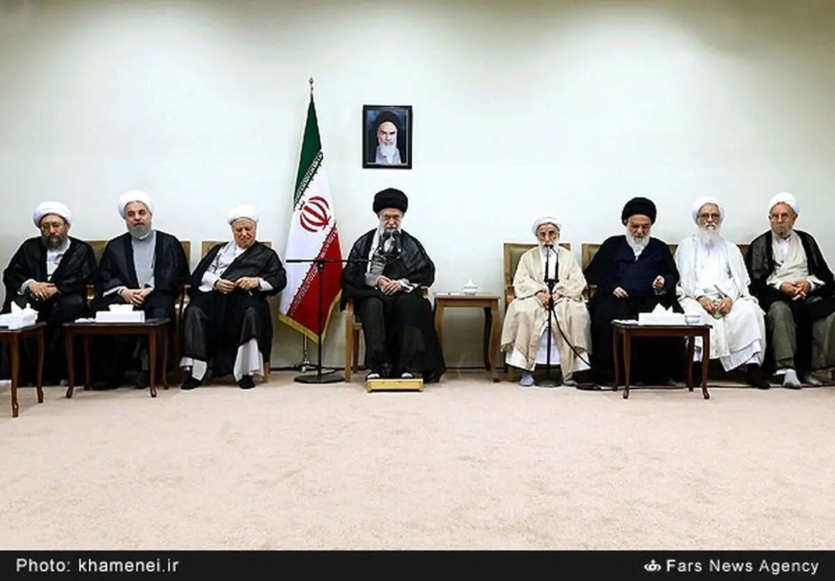 دیدار رئیس و اعضای مجلس خبرگان رهبری با رهبر معظم انقلاب