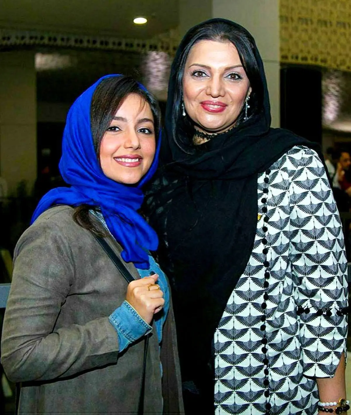 عکس/ الهام پاوه نژاد و نازنین بیاتی