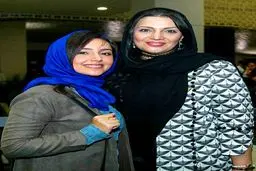 عکس/ الهام پاوه نژاد و نازنین بیاتی