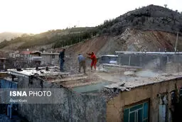 تصاویر منتشر شده از سی‌سخت بعد از زلزله