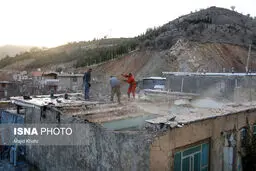 تصاویر منتشر شده از سی‌سخت بعد از زلزله