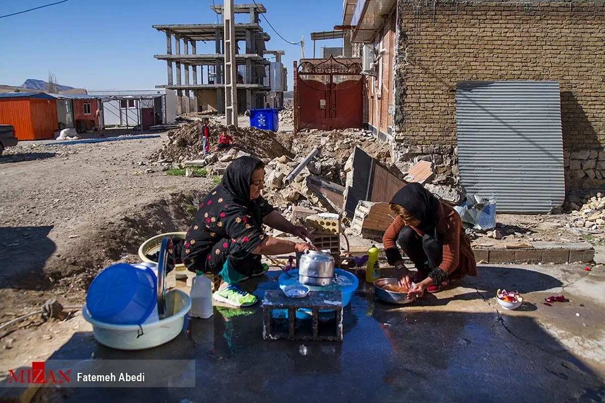 تصاویری از وضعیت اسکان و بهداشت زلزله‌زدگان سرپل‌ذهاب پس از ۴ ماه