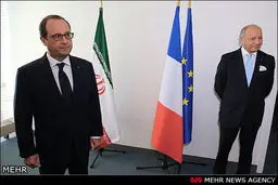 دیدار روحانی و اولاند در حاشیه اجلاس سازمان ملل