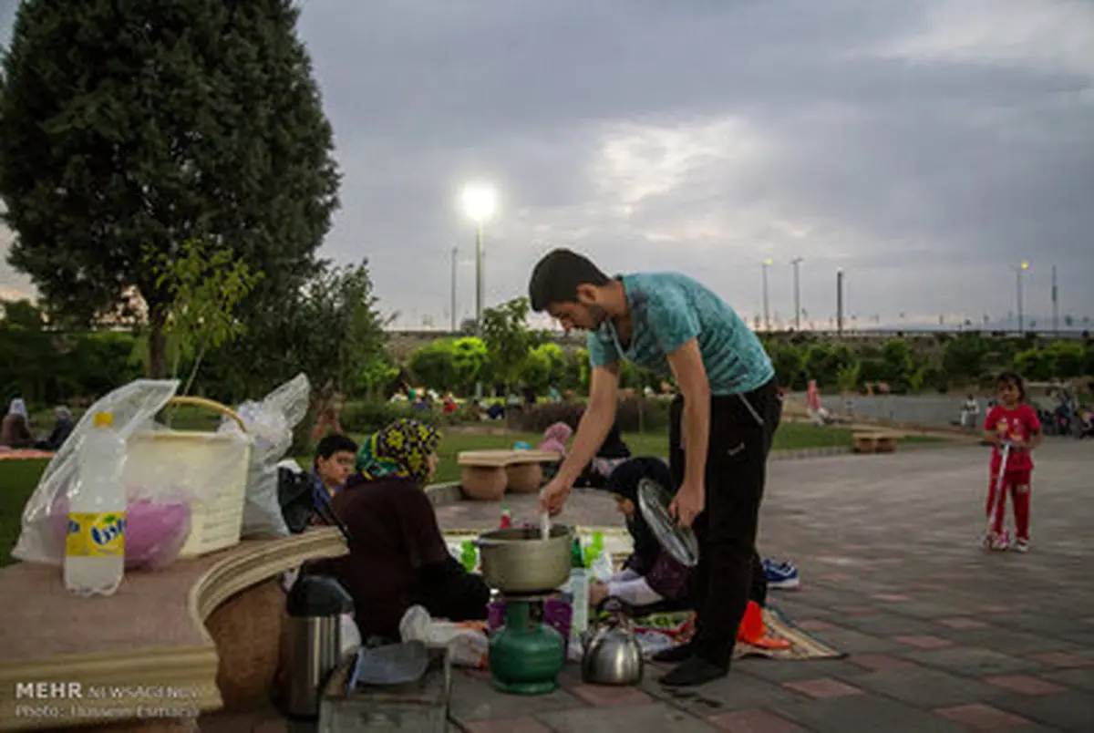 سفره های افطاری ساده/تصاویر