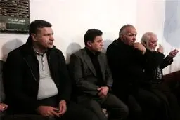 حضور دایی و قلعه‌نویی در هیأت عزاداری در ایام فاطمیه + تصاویر