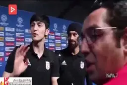 ببینید: شوخی سردار و رامین رضاییان با پورعلی گنجی