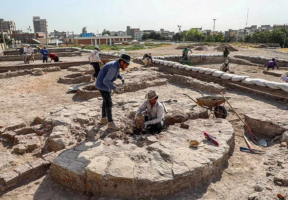 تصاویر / کاوش مسجد جامع عتیق اردبیل