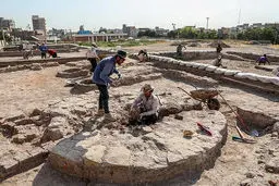 تصاویر / کاوش مسجد جامع عتیق اردبیل