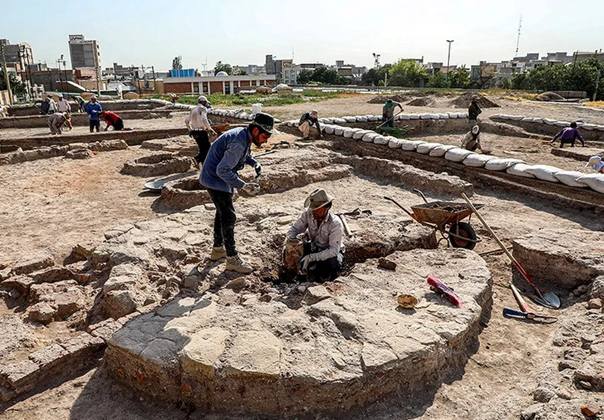 تصاویر / کاوش مسجد جامع عتیق اردبیل