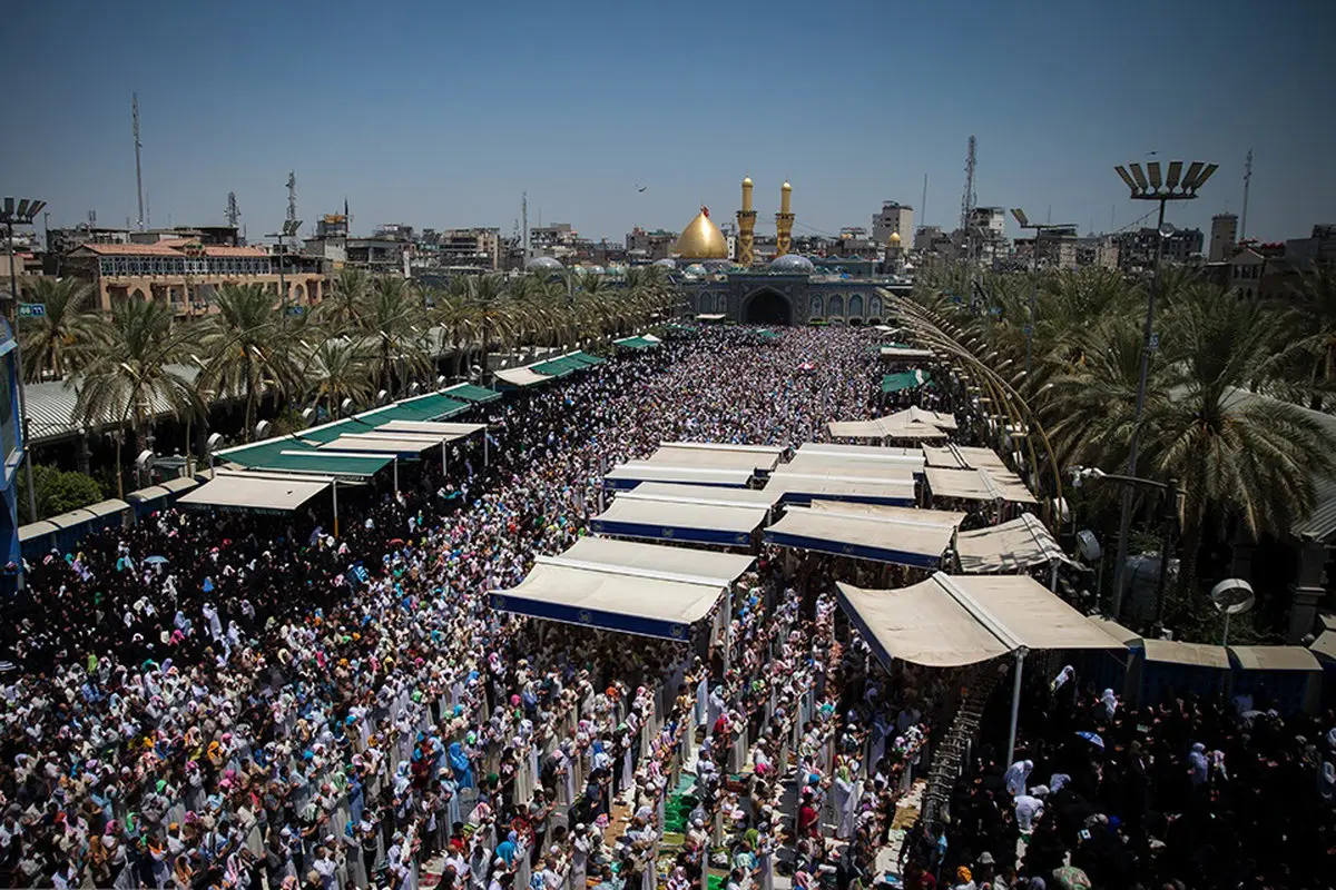 دعای عرفه در کربلای معلی