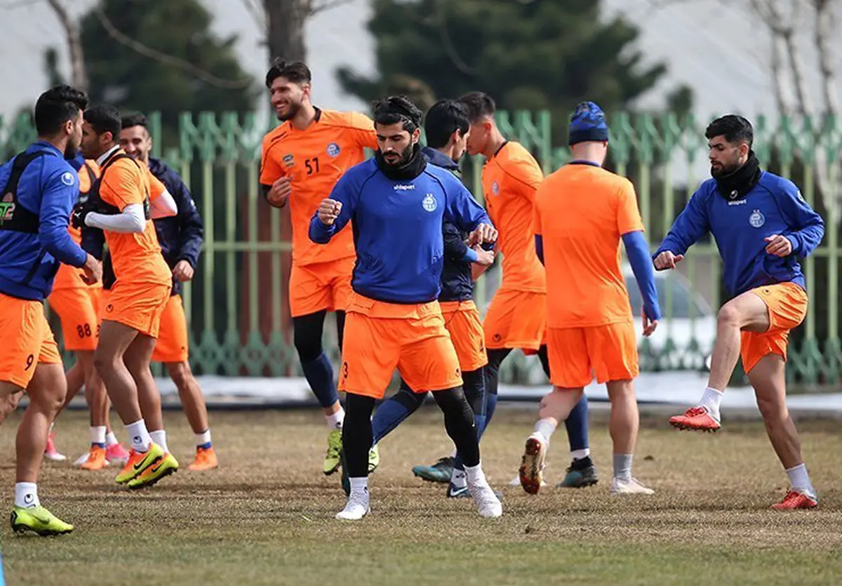 تصاویری از تمرین آبی های پایتخت قبل از دربی