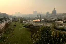 آلودگی شدید هوای تهران / عکس