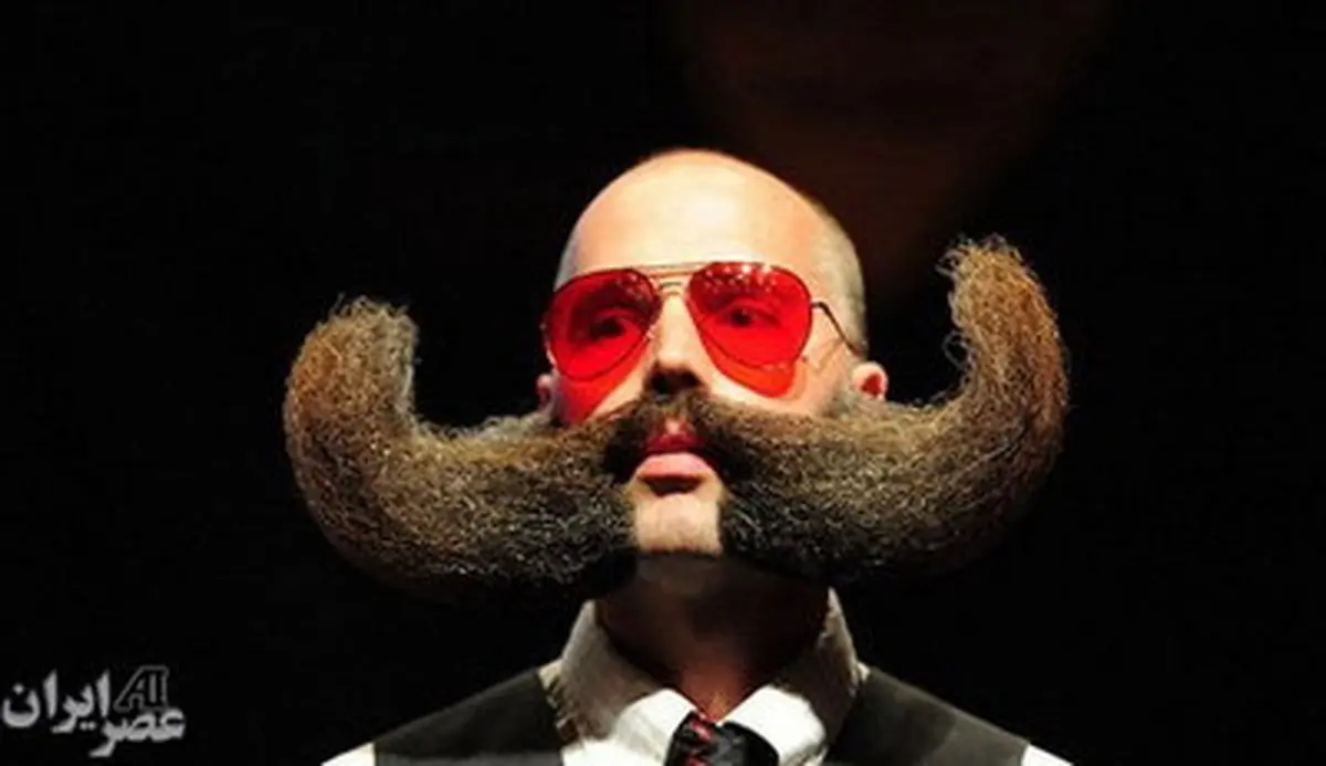 تصاویر عجیب‌ترین مدل‌های ریش و سیبیل‌های جهان