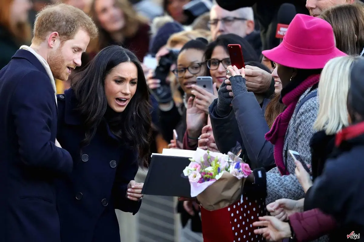 تصویری از شاهزاده بریتانیا در کنار نامزد بازیگرش