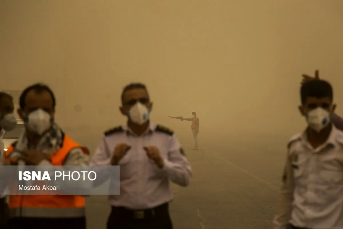 نفس ماهشهر گرفت / تصاویر