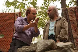 گریم جالب تنابنده و عطاران در"گینس" / عکس