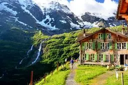 دره ای زیبا در سوئیس / تصاویر