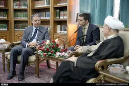 دیدار سفیر ترکیه با آیت الله هاشمی رفسنجانی/تصاویر