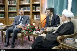 دیدار سفیر ترکیه با آیت الله هاشمی رفسنجانی/تصاویر