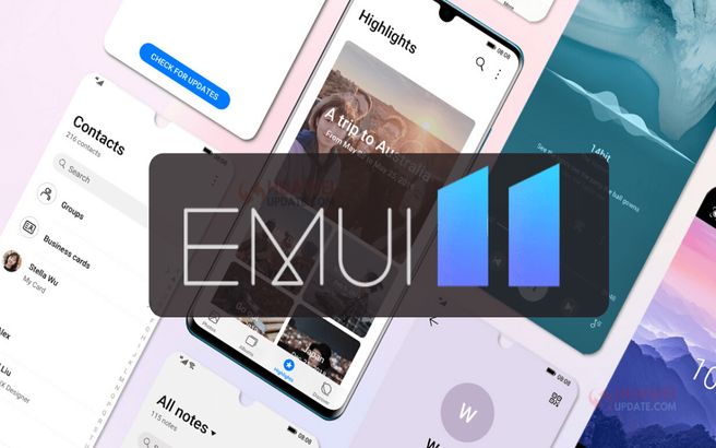 به‌روزرسانی رابط کاربری EMUI 11 هوآوی در پاییز عرضه می‌شود