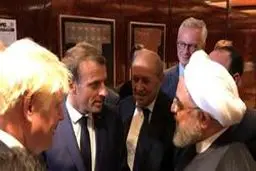 دیدار همزمان روحانی با مکرون و جانسون: اصرار برای دیدار با ترامپ در نیویورک