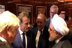 دیدار همزمان روحانی با مکرون و جانسون: اصرار برای دیدار با ترامپ در نیویورک