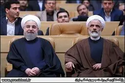 حواشی حضور روحانی در همایش قانون اساسی/تصاویر