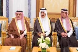 دیدار وزیر خارجه انگلیس با شاه سعودی / تصاویر