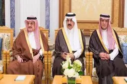 دیدار وزیر خارجه انگلیس با شاه سعودی / تصاویر