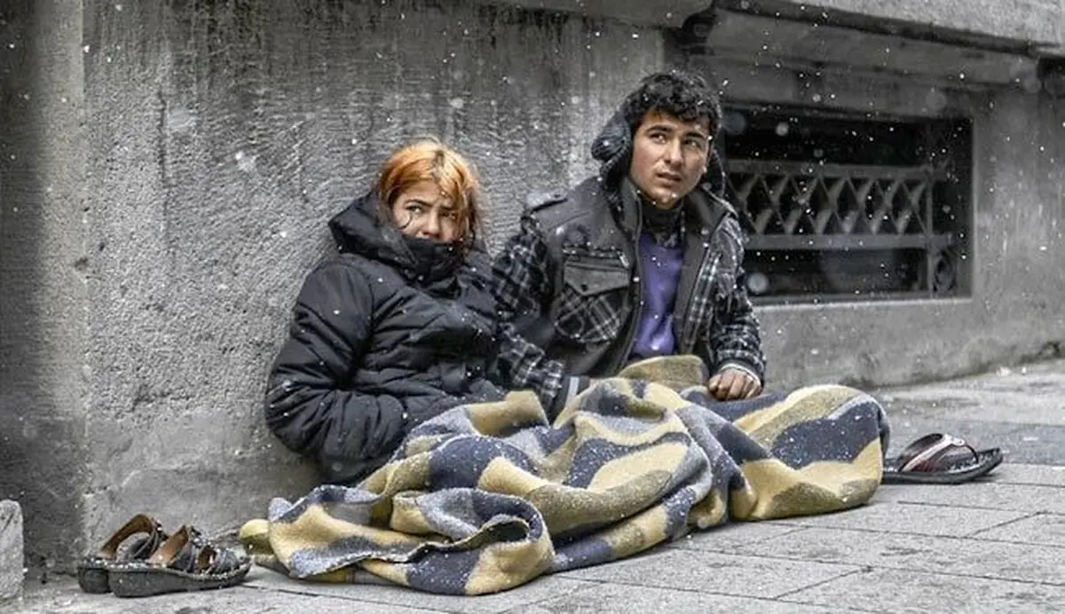 دختر و پسر سوری در استانبول/عکس