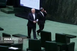 محمدجواد ظریف در جلسه امروز مجلس