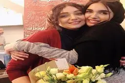 عکسی دیده نشده از الهام پاوه نژاد و دخترش+عکس