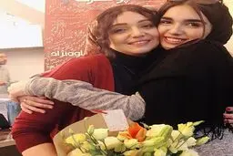 عکسی دیده نشده از الهام پاوه نژاد و دخترش+عکس