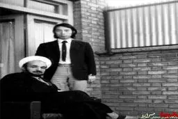 علامه جعفری و شاگرد ژاپنی‎اش +عکس