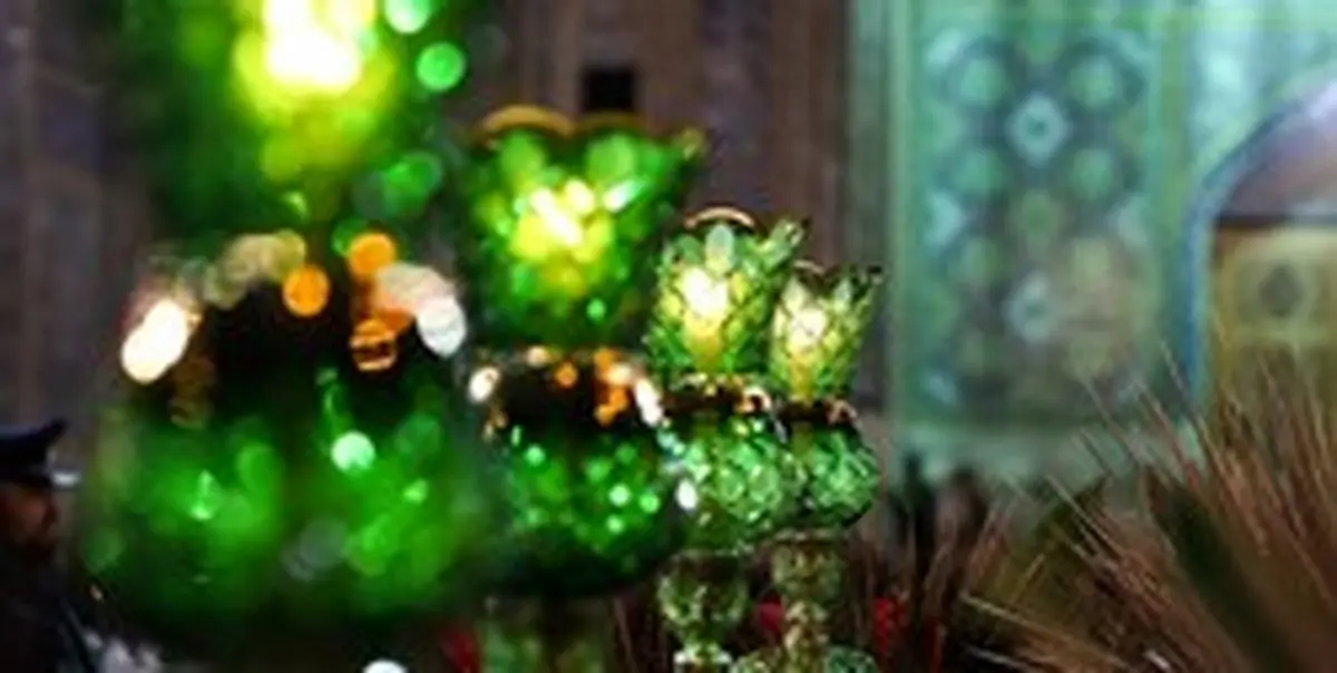 تصاویری زیبا از حرم امام رضا (ع) در اعیاد ماه شعبان+فیلم