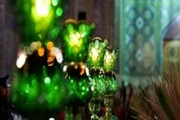 تصاویری زیبا از حرم امام رضا (ع) در اعیاد ماه شعبان+فیلم