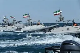 وحشت امریکایی ها از شناورهای سپاه در خلیج فارس! + فیلم