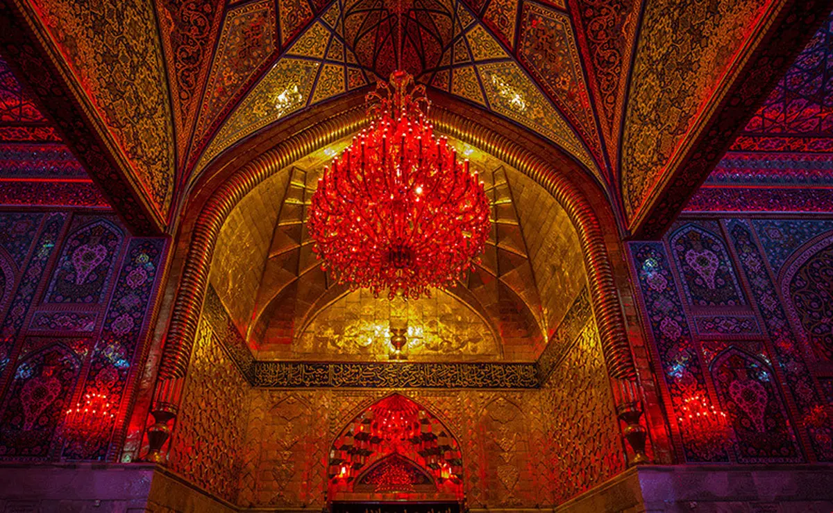 عکس / عکسی دیدنی از داخل حرم امام حسین (ع)