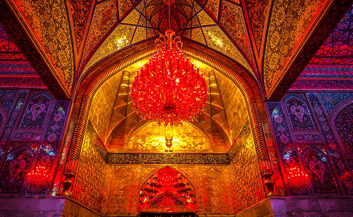 عکس / عکسی دیدنی از داخل حرم امام حسین (ع)