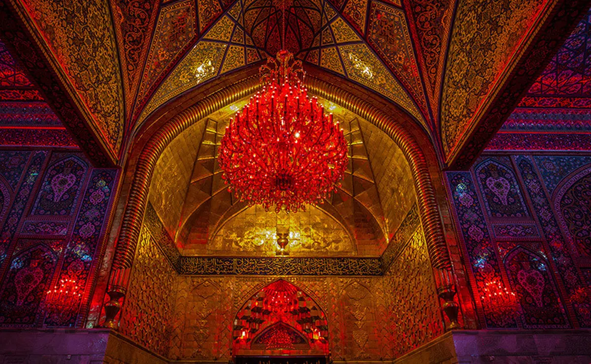 عکس / عکسی دیدنی از داخل حرم امام حسین (ع)