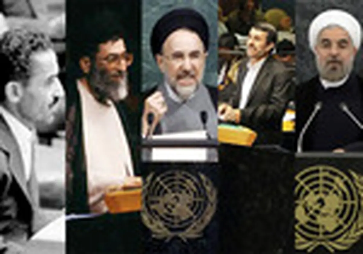 دومین پرواز طیاره روحانی به سمت آمریکا با چاشنی مذاکرات هسته‌ای /مروری بر حواشی سفر 5 رییس دولت ایران به ینگه دنیا