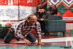 ژست جالب رامبد جوان در خندوانه/ عکس