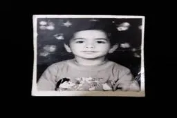 عکسی از کودکی های رضا بهرام