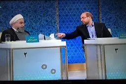 حرکت احمدی‎نژادی قالیباف در تلویزیون