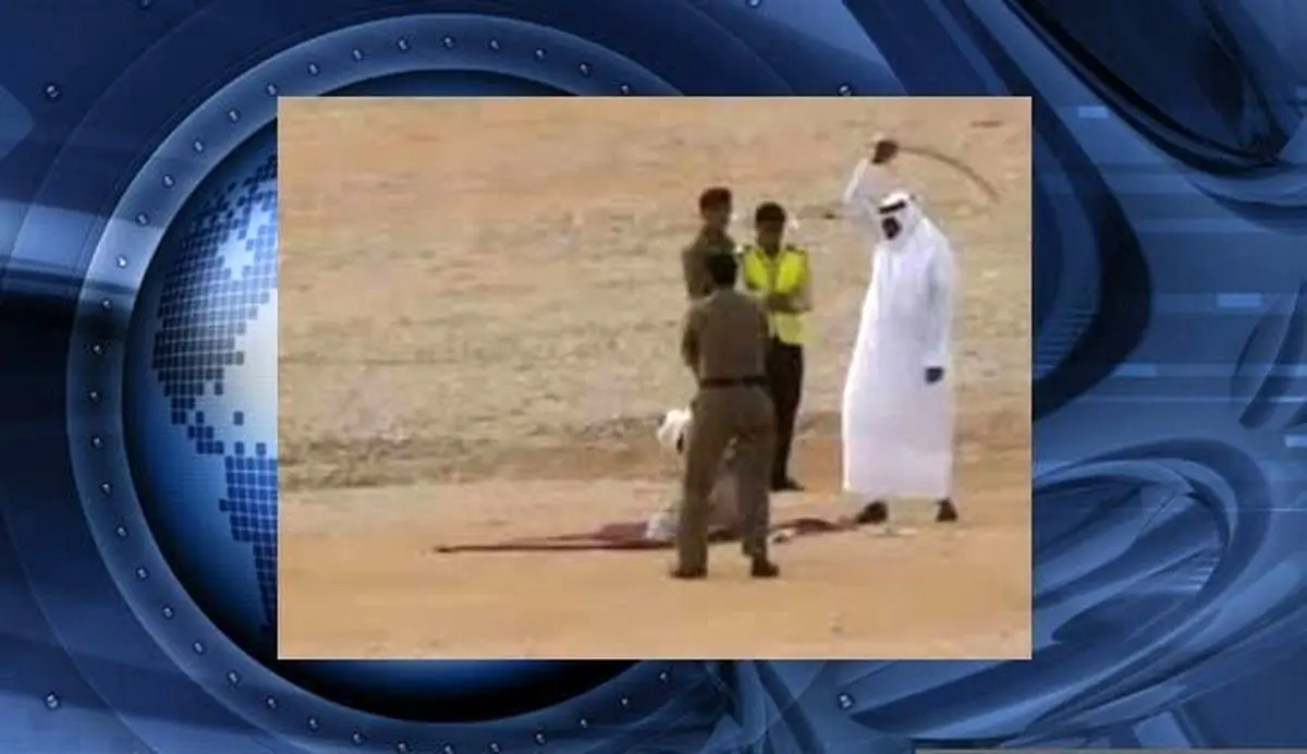 گردن زدن 3 محکوم در عربستان/عکس