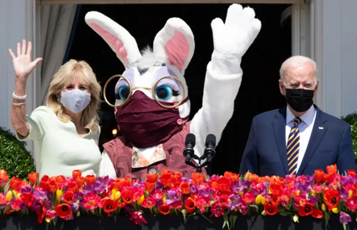 عکس دیده نشده از بایدن در مراسم عید پاک مسیحیان