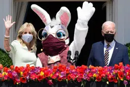 عکس دیده نشده از بایدن در مراسم عید پاک مسیحیان