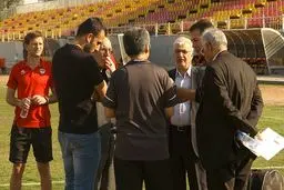 جلسه برای بازگشت قاضی به فولاد/عکس