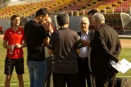 جلسه برای بازگشت قاضی به فولاد/عکس